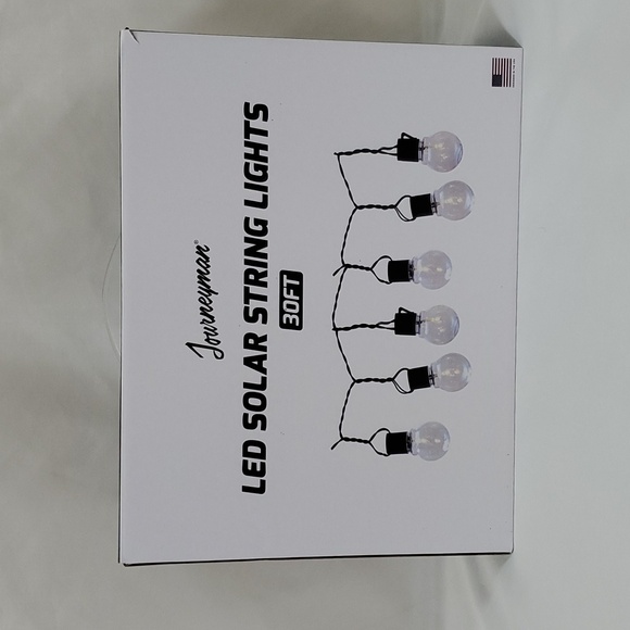 Journeyman LED Solar String Lights ~ 30 Feet - Picture 1 of 11